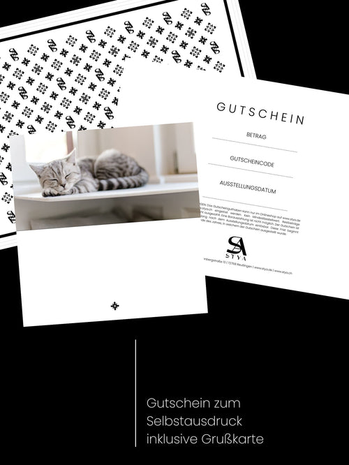 Geschenkgutschein 25 - 500 €