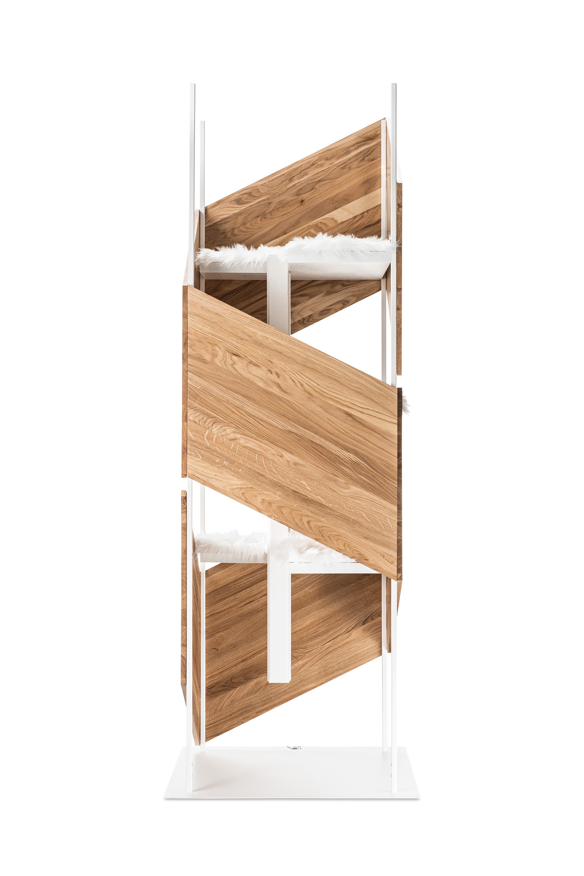 STYA Katzen Kratzbaum MS410 | Weiß