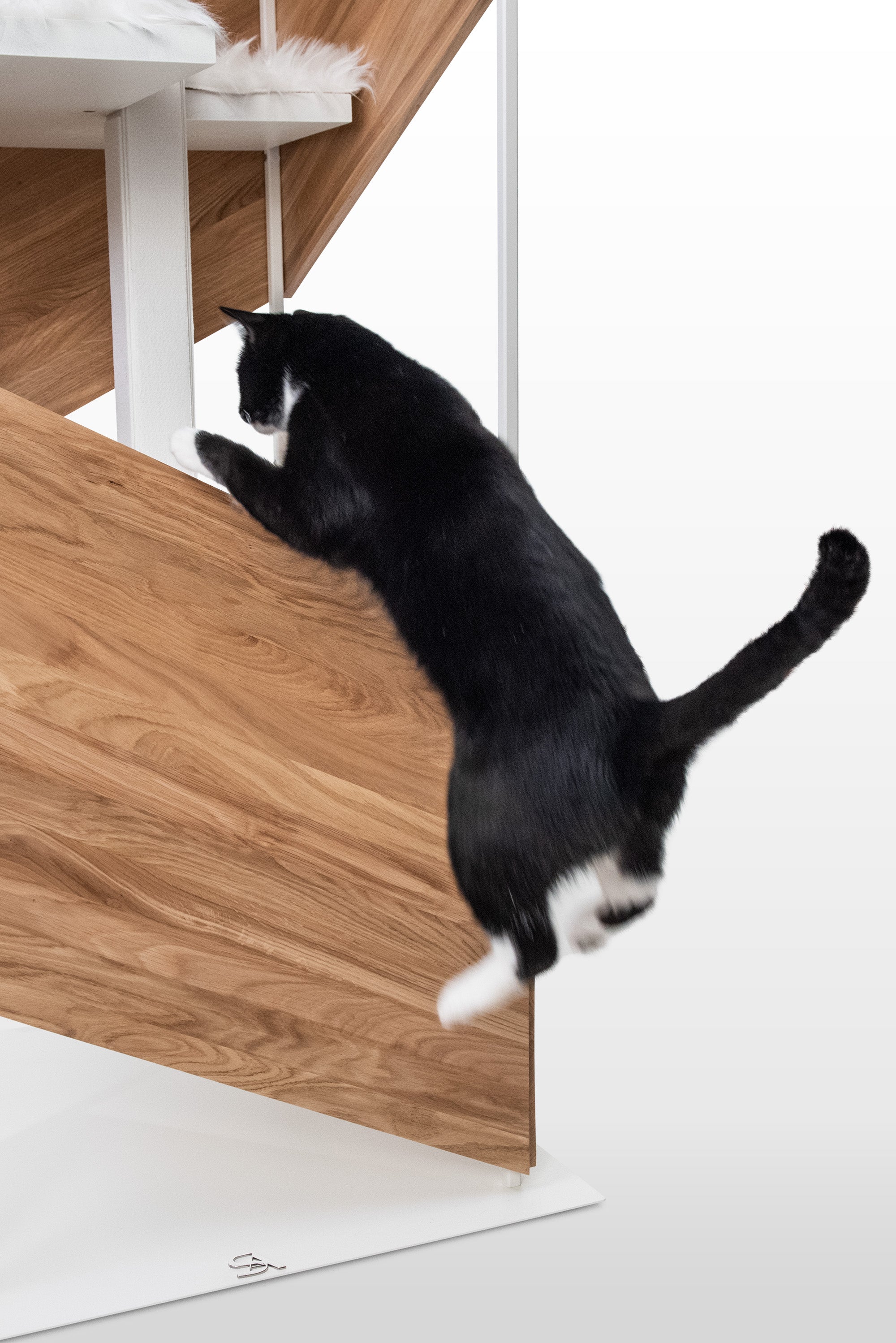 STYA Katzen Kratzbaum MS410 | Weiß