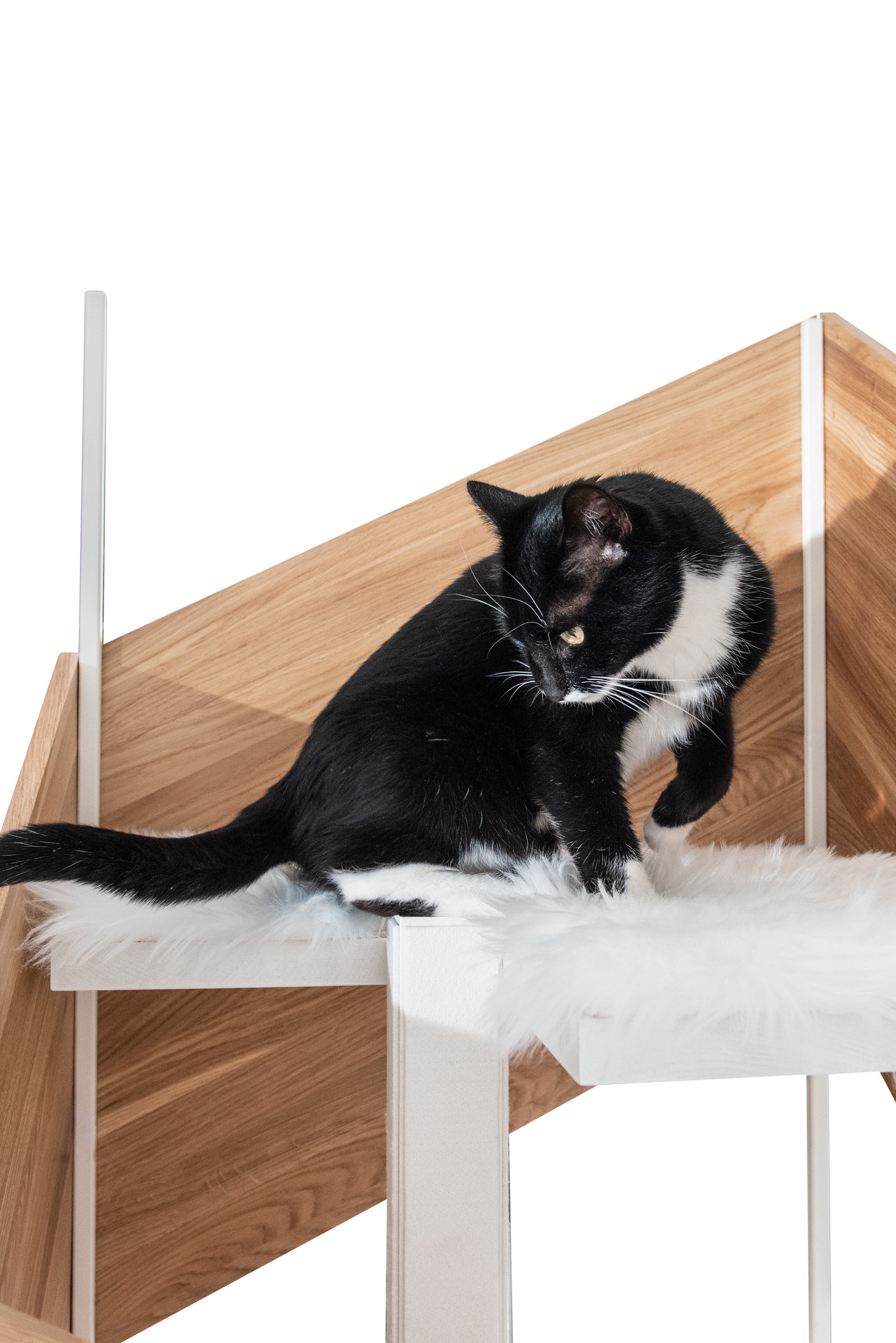 STYA Katzen Kratzbaum MS410 | Weiß