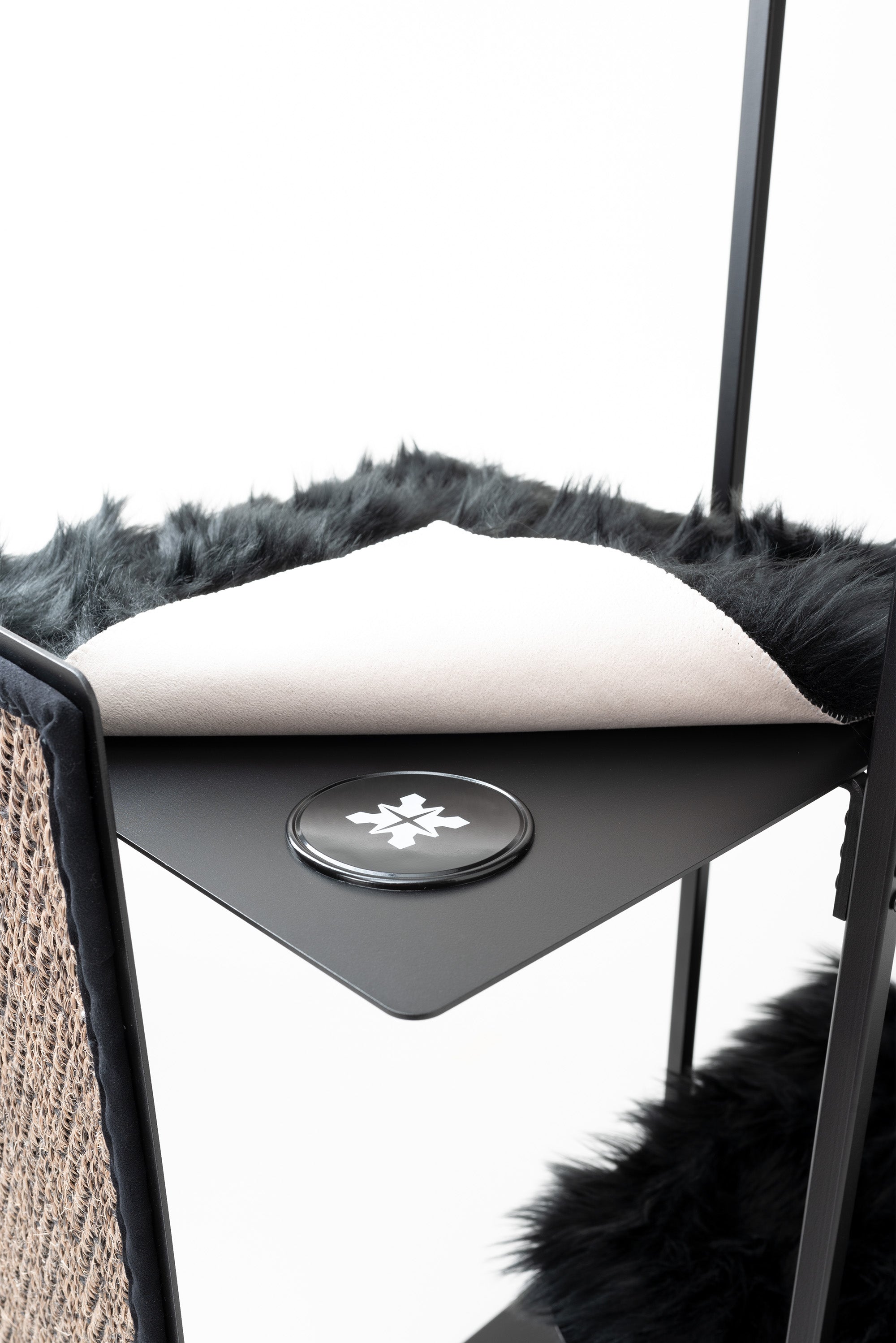 STYA Kissen für Katzen Kratzbaum MS310 | Schwarz