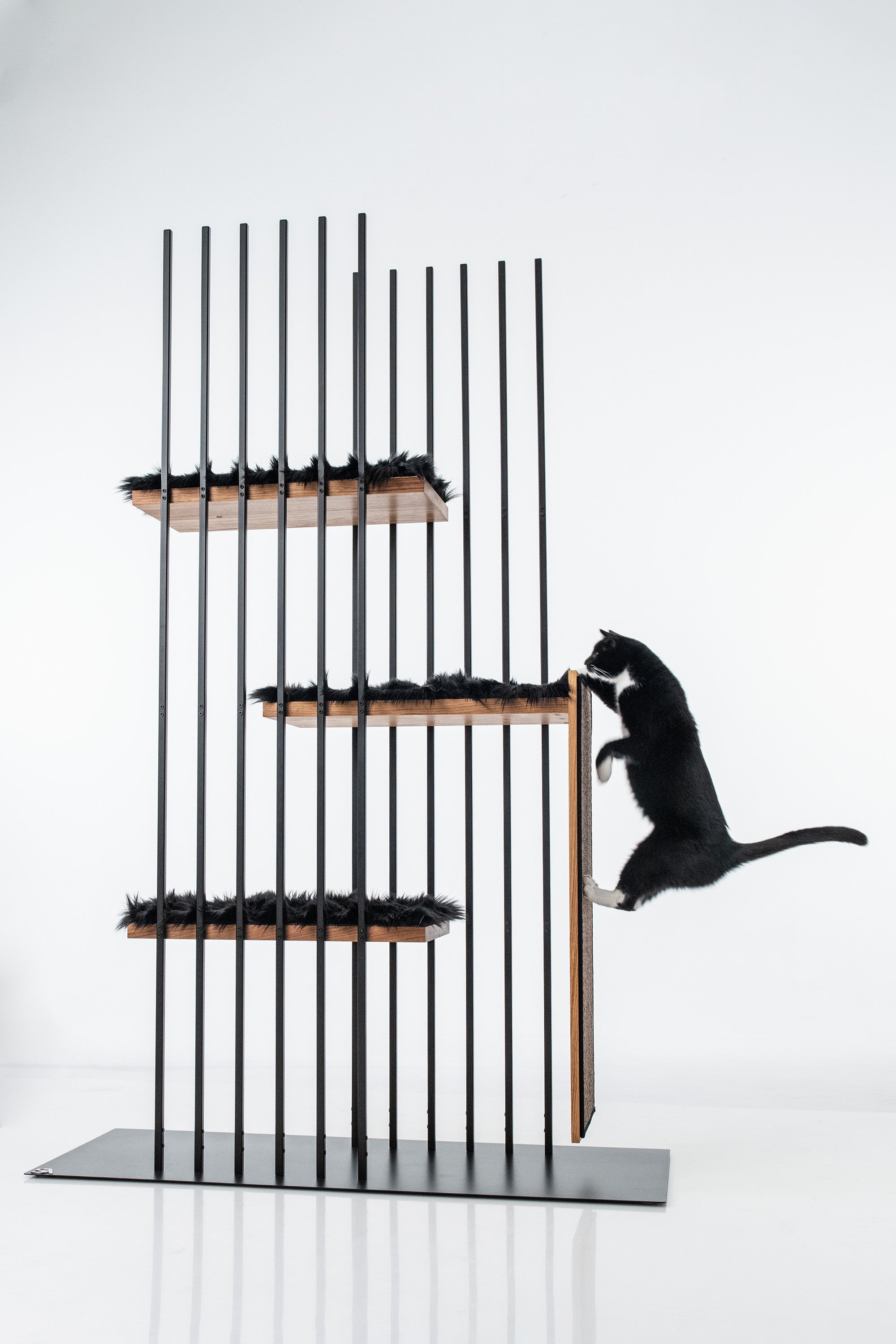 STYA Katzen Kratzbaum MS210 | Schwarz