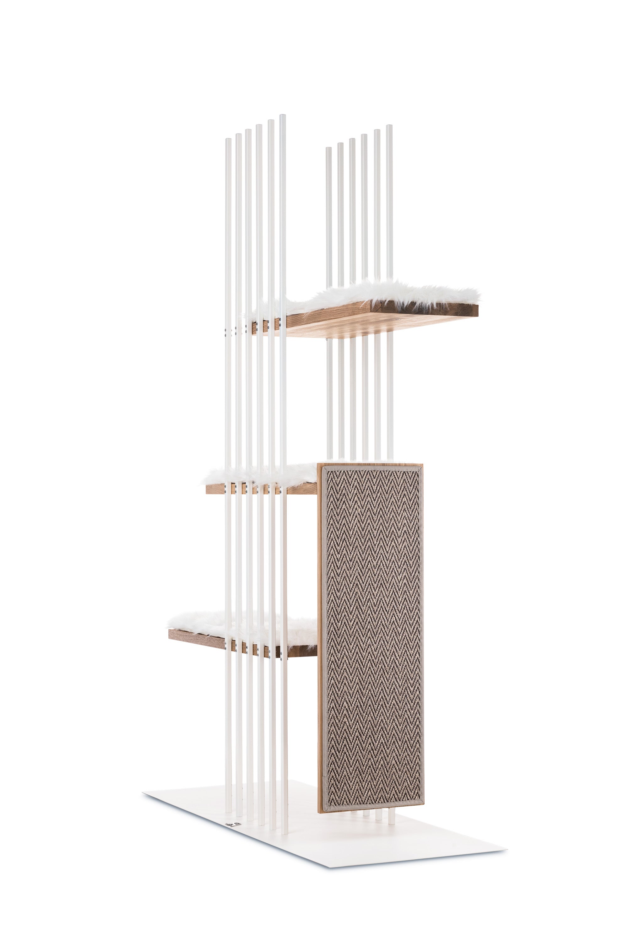STYA Katzen Kratzbaum MS220 | Weiß