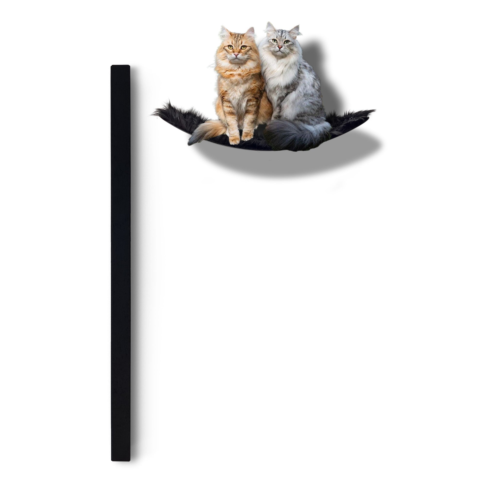 STYA Katzen Kletterwand | Set Essence | Kratzstamm KS150 + XXL Hängematte WL170
