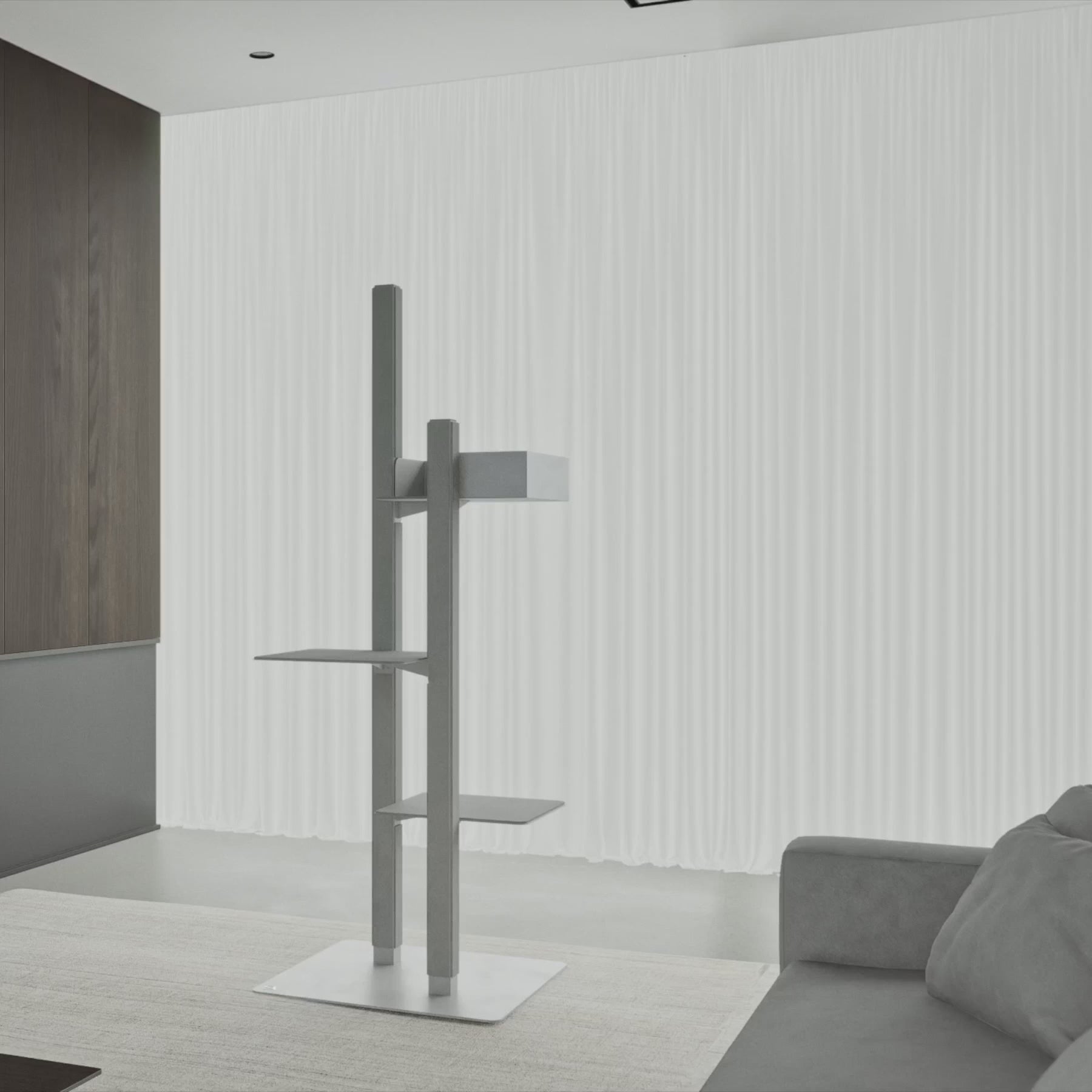 STYA Katzen Kratzbaum MS610 | Weiß