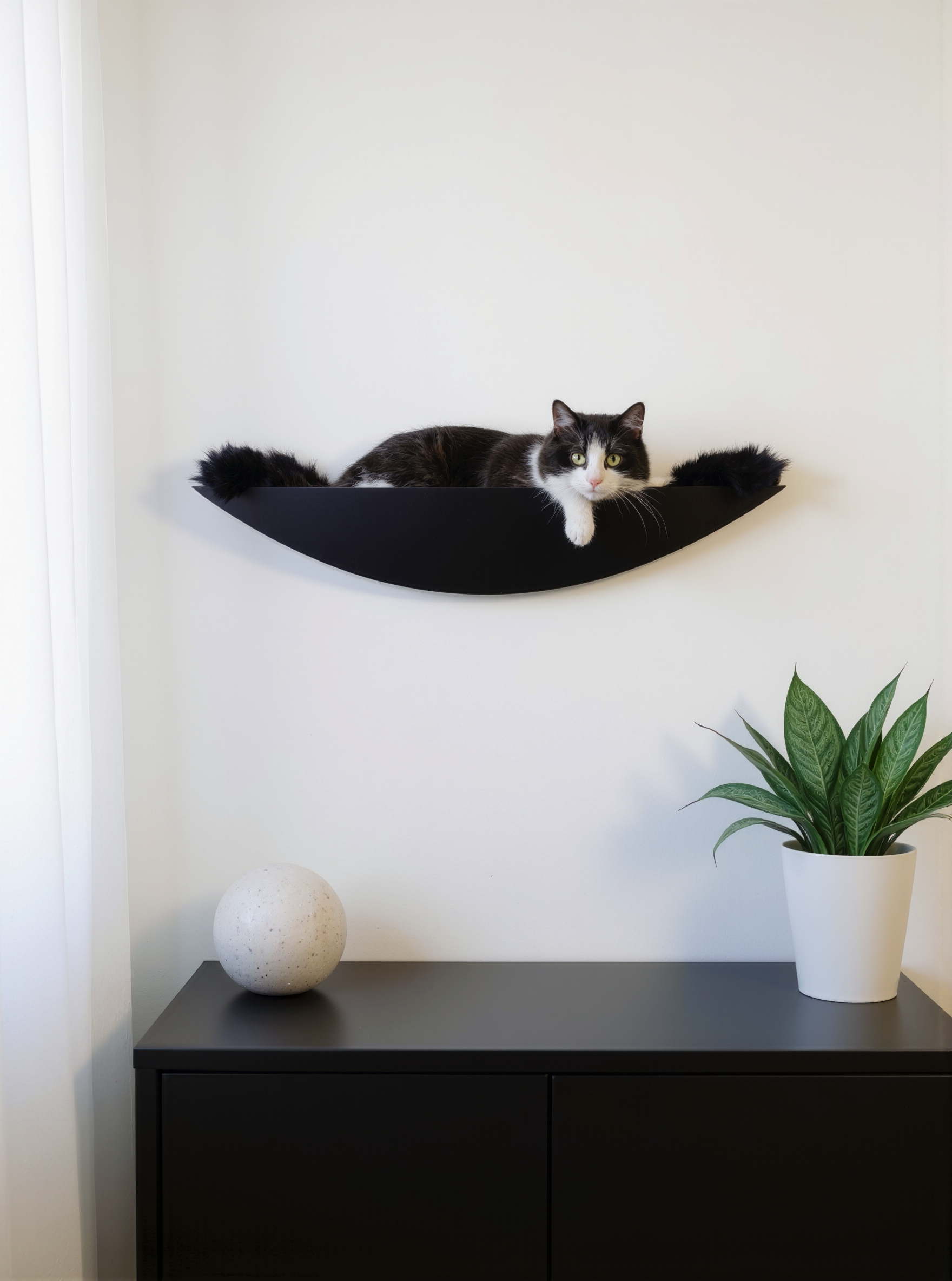 STYA Katzen Kletterwand | XXL Hängematte & Nest WL190