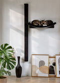 STYA Katzen Kletterwand | Set Essence | Kratzstamm KS150 + XXL Hängematte WL370