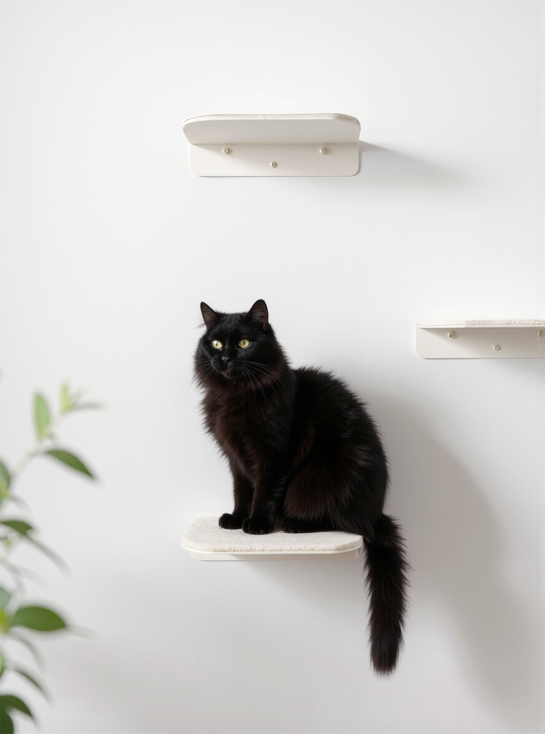 STYA Katzen Kletterwand | Katzen Treppe WL340 | Mit 3 Stufen