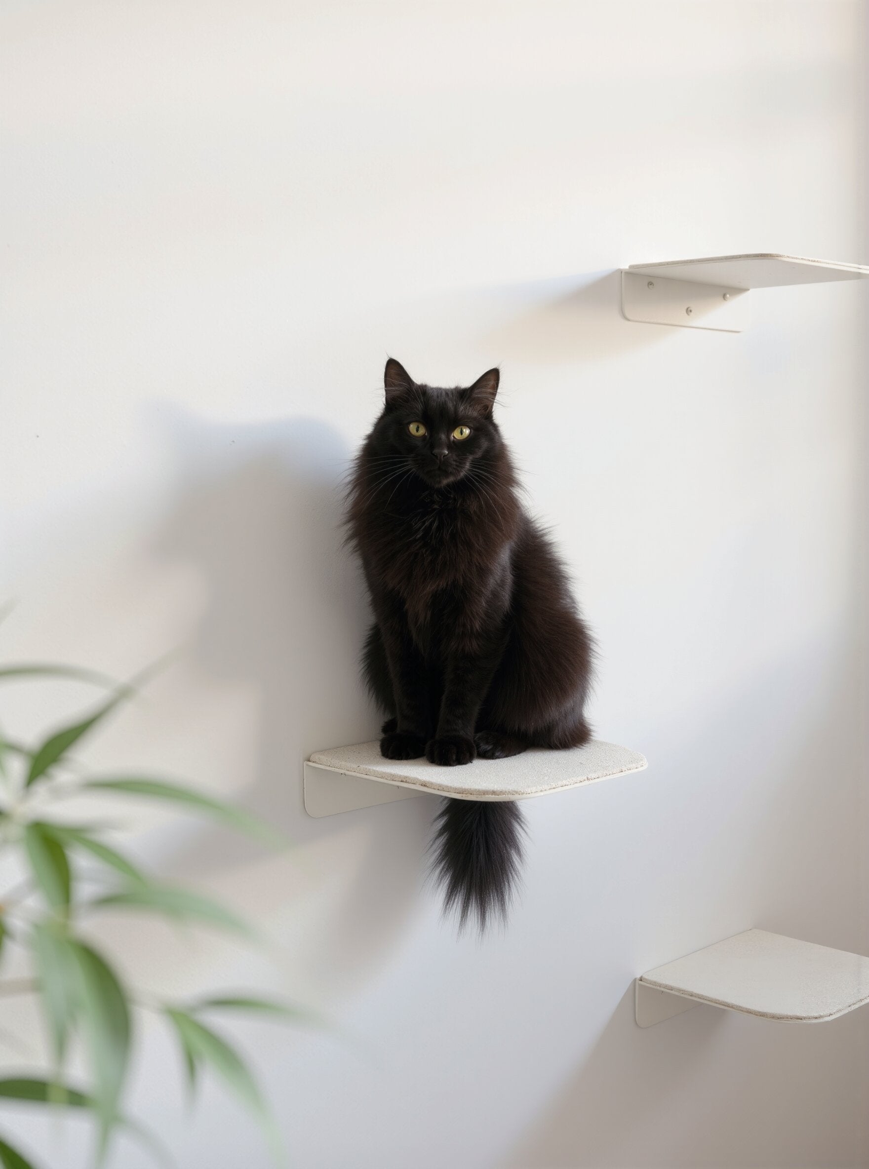 STYA Katzen Kletterwand | Katzen Treppe WL340 | Mit 3 Stufen