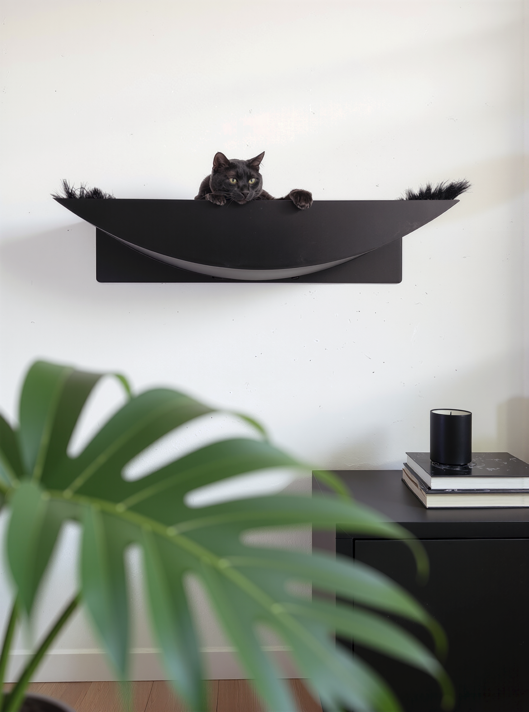 STYA Katzen Kletterwand | XXL Hängematte & Nest WL390
