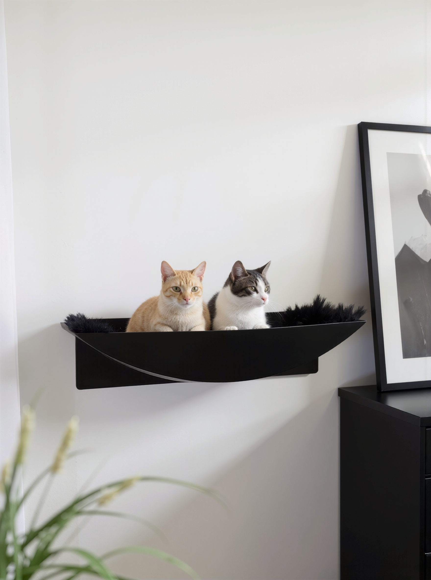 STYA Katzen Kletterwand | XXL Hängematte & Nest WL390