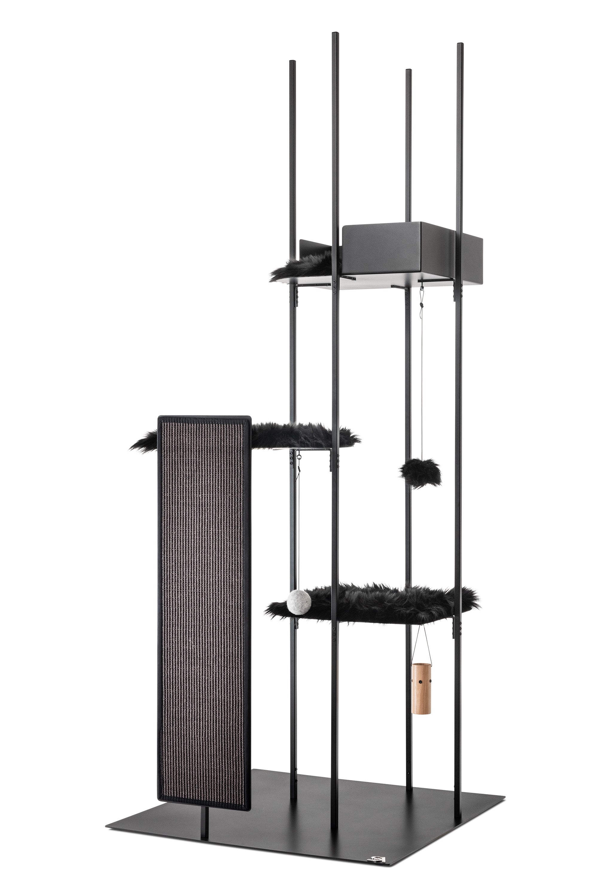 STYA Katzen Kratzbaum MS310 | Schwarz